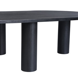 Joss & Main Toriano 52" Solid Wood Oval Coffee Table & Reviews | Joss ...